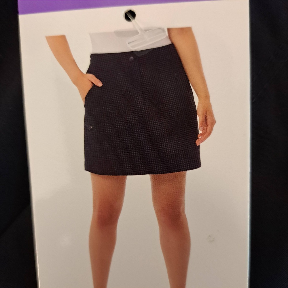 32 Degrees Womens Skort XS Black NWT Active Performance 1761-025